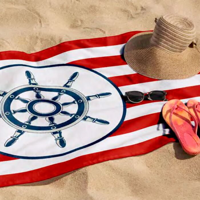 Serviette de plage Egeria Rudder
