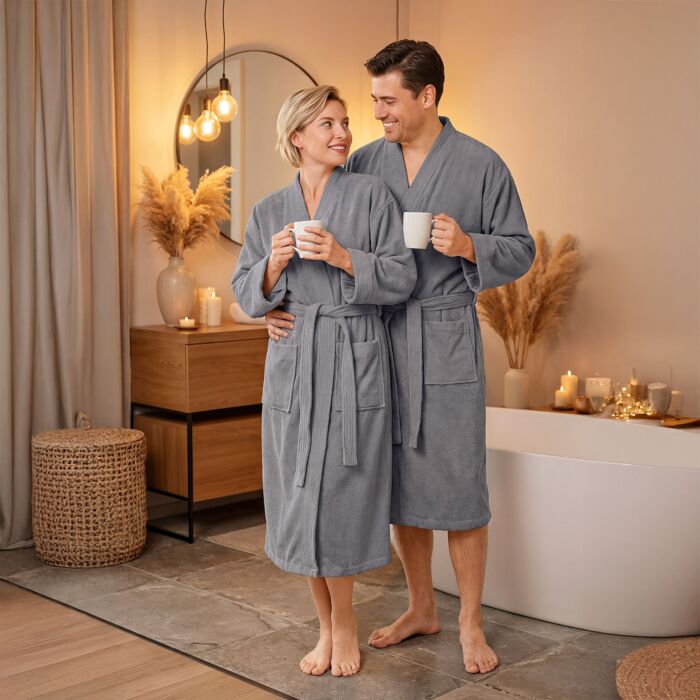 Unisex Bademantel Elias