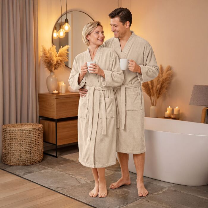 Unisex Bademantel Elias