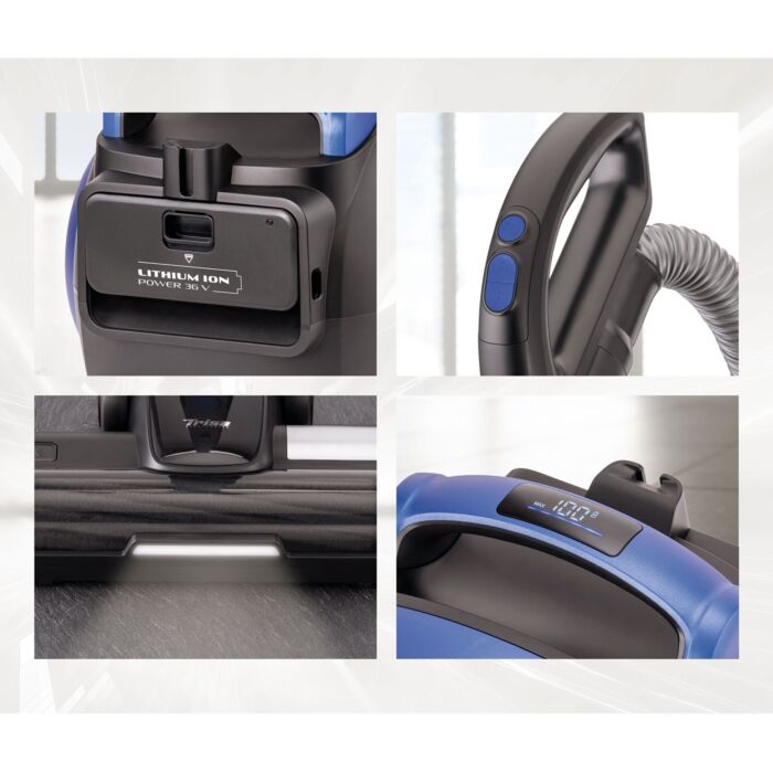 Aspirateur sans fil Trisa Professional Clean, avec LED, 900 W