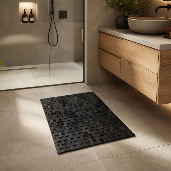 Tapis de bain Kleine Wolke Palito en bambou