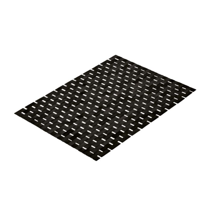 Kleine Wolke Badematte Palito aus Bambus schwarz