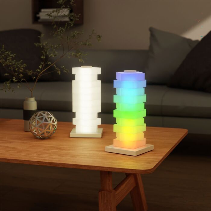 Lampe de chevet avec station de recharge pour téléphone portable, 15 W