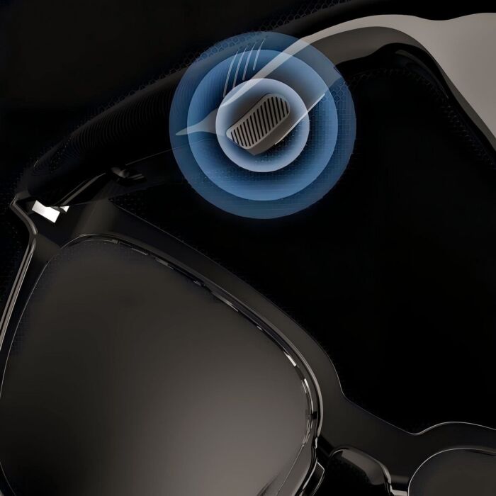 Lunettes audio intelligentes avec filtre de lumière bleue, Bluetooth