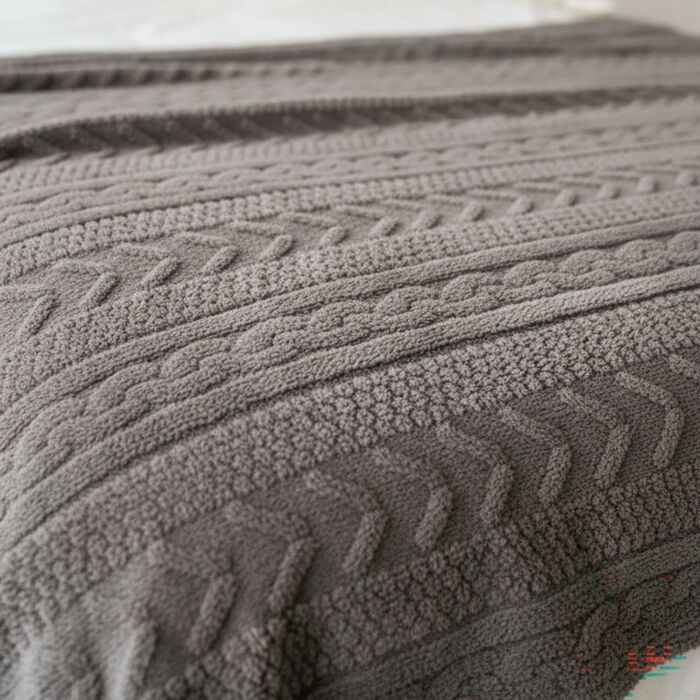 Couverture en flanelle Maite, 150x200 cm