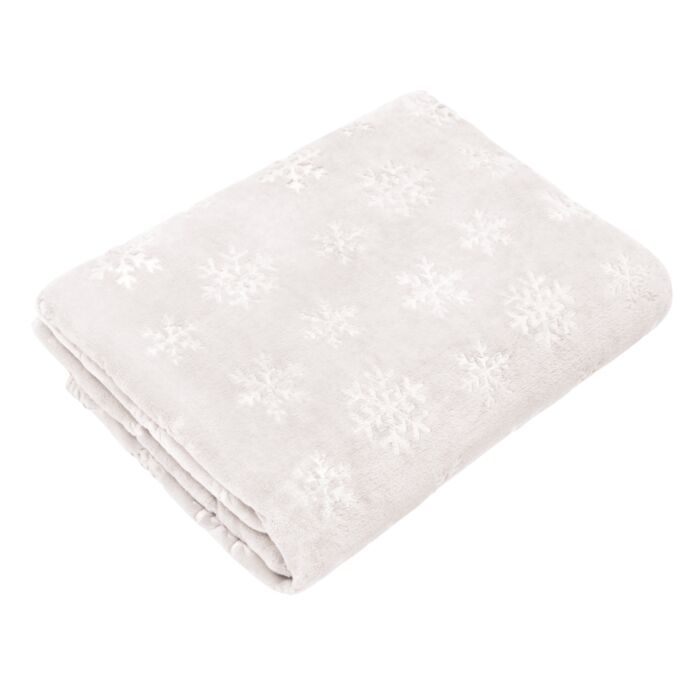 Couverture em-es-te Snowflake 150x200 cm