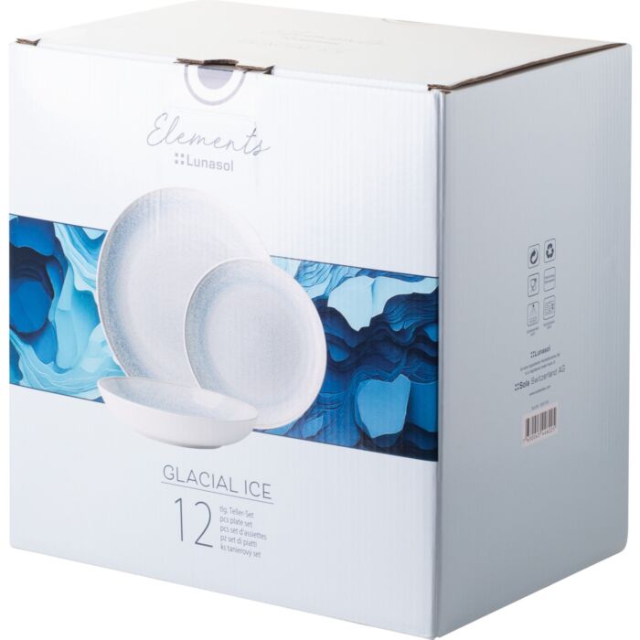Sola Geschirrset Elements Glacial Ice 12-teilig