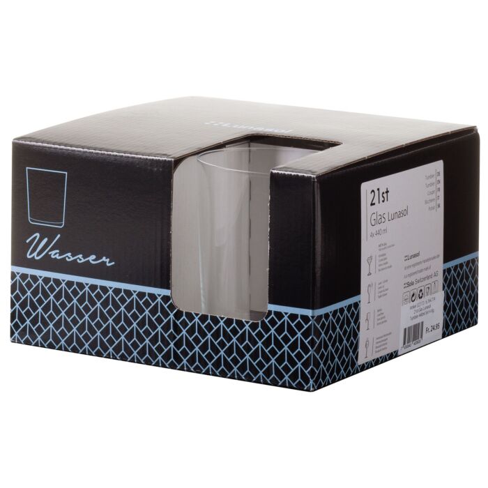 Sola Glas Lunasol Tumbler 4-teilig 440 ml