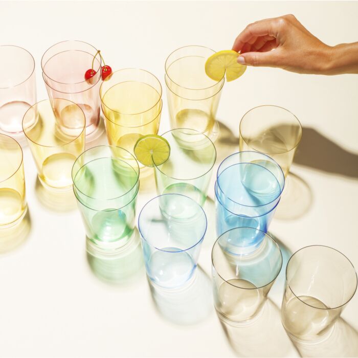 Verres Sola Color Mix 6 pièces 515 ml