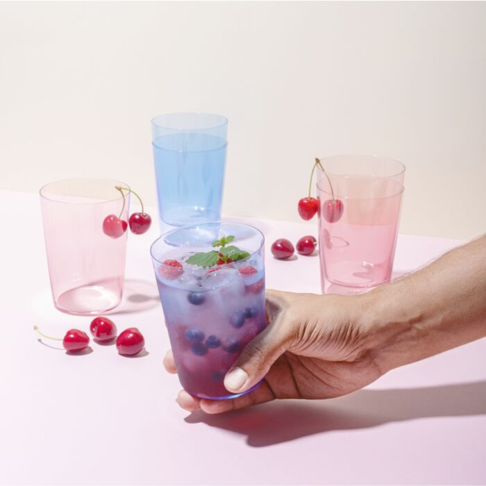 Verres Sola Color Mix 6 pièces 515 ml