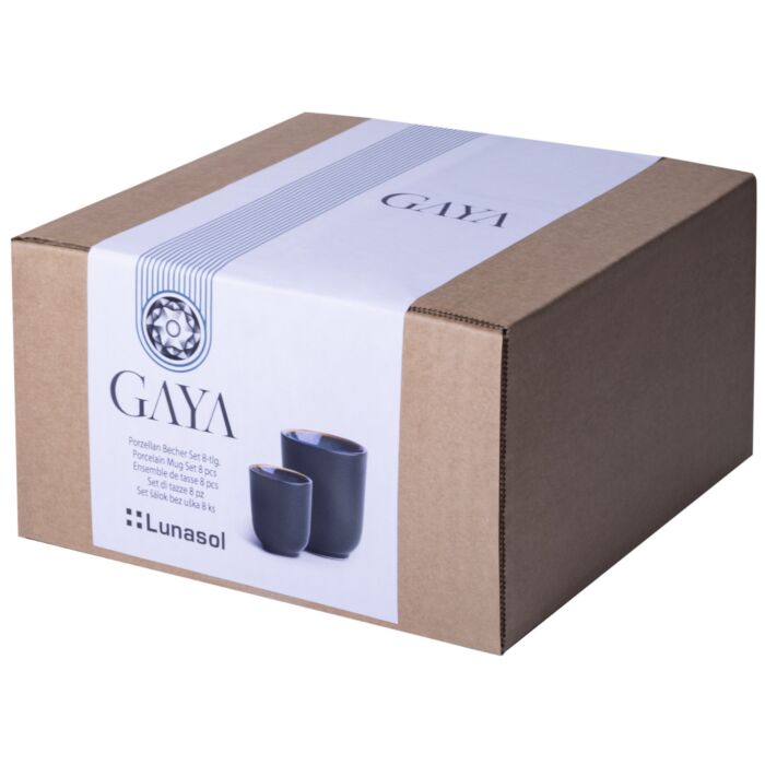 Lot de 6 tasses à café Sola Gaya Atelier Night Sky 220 ml