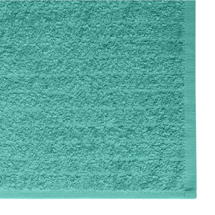 Ensemble de bain uni Sera, 10 pièces avec ruban en satin