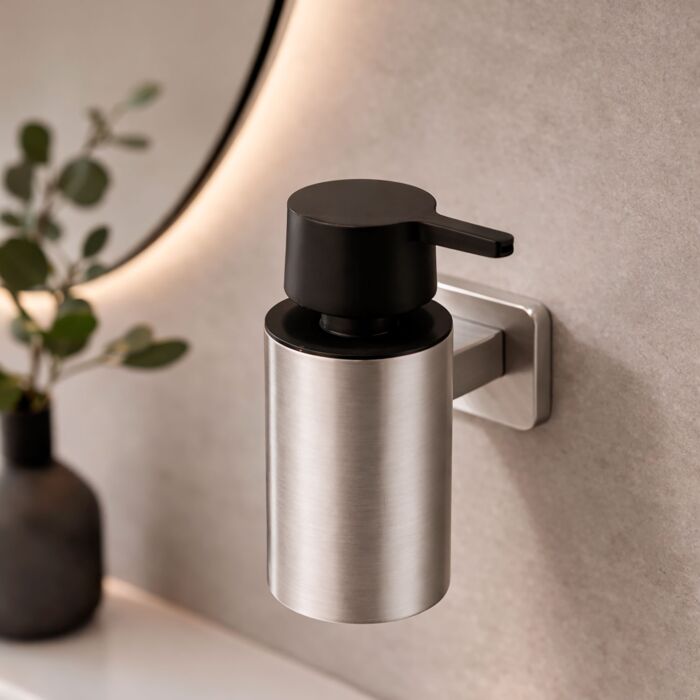 Seifenspender Porto mit Turbo-Loc® Klebebefestigung