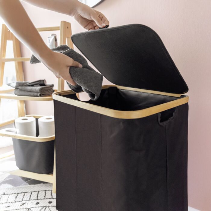 Panier à linge Uno Ecori, 68 litres, en polyester recyclé