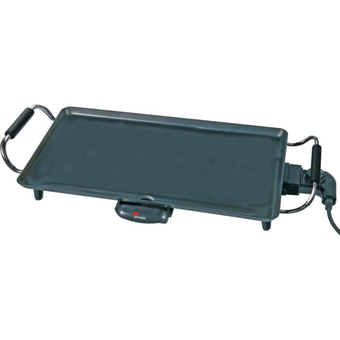 Ohmex Teppanyaki-Grill mit Thermostat 2000 W, Grillfläche 46x26 cm