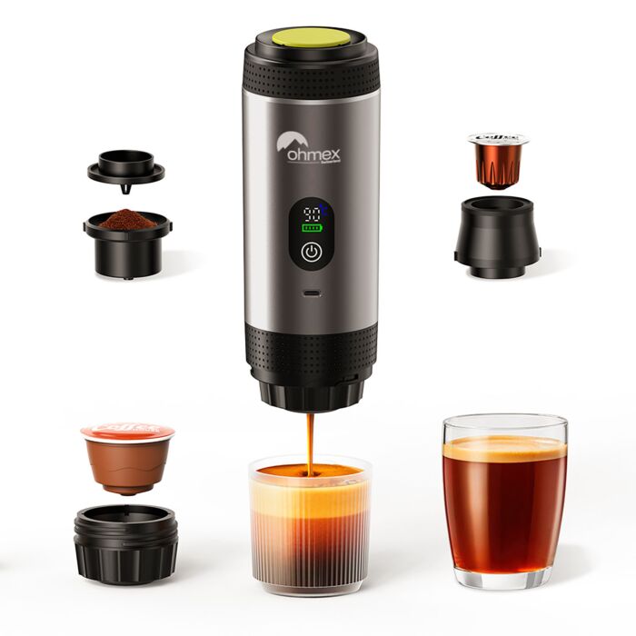 Machine à café portable de voyage 3 en 1 Ohmex