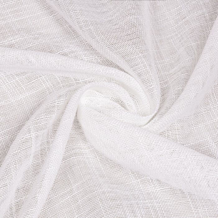 Fertigvorhang mit Gardinenband, halbtransparent, 140x245 cm
