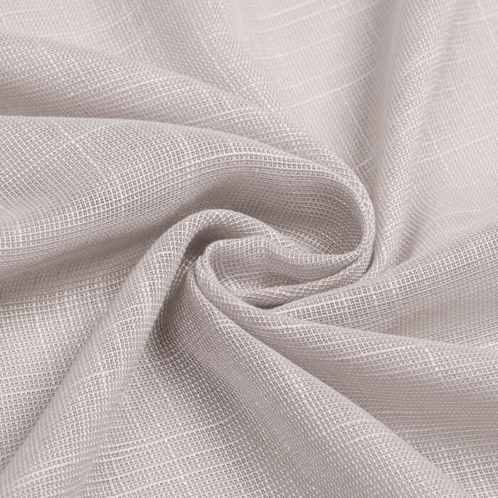 Fertigvorhang mit Gardinenband, halbtransparent, 140x245 cm
