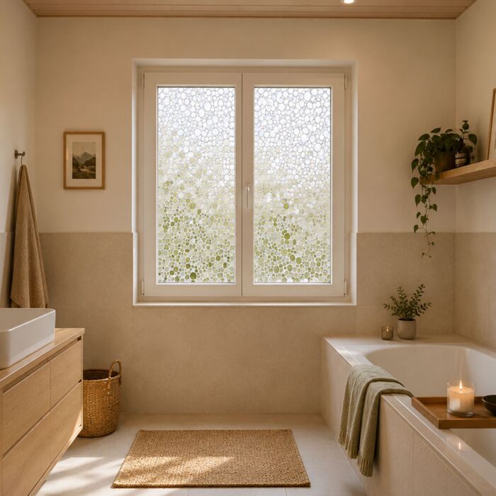 Film statique pour vitres Codol, semi-transparent