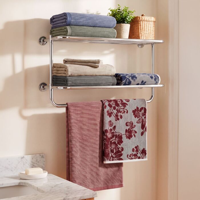 Linge éponge Two Tone, structure mélange