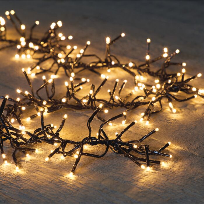 Cluster LED-Lichterkette, wiederaufladbar