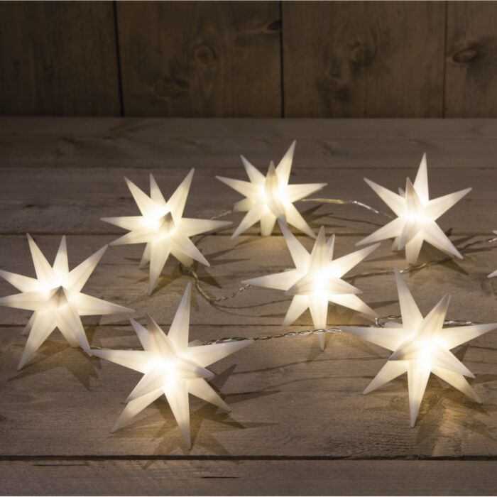 3D-Sternen-Lichterkette