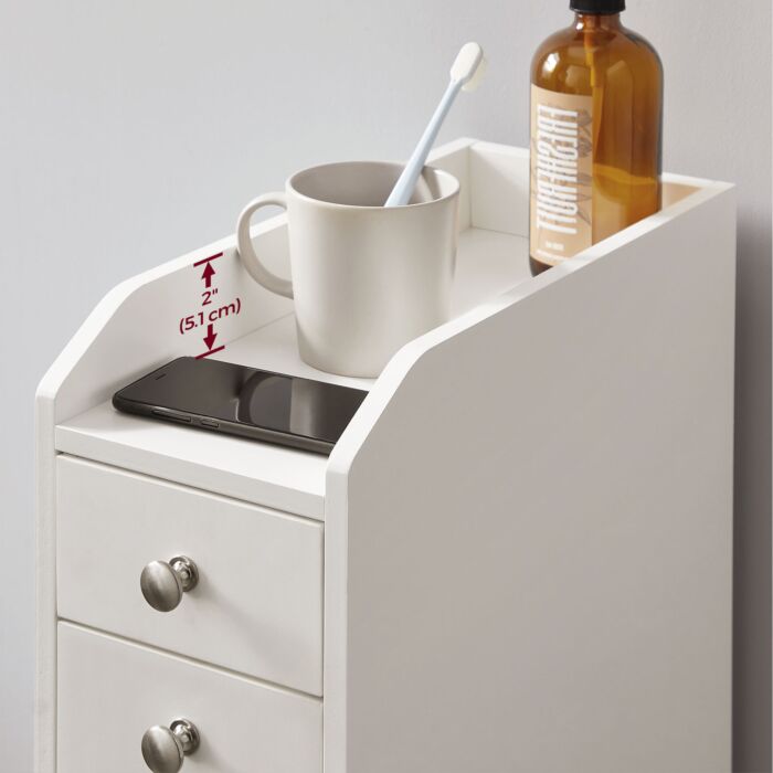 VASAGLE Badezimmerschrank mit Auszug