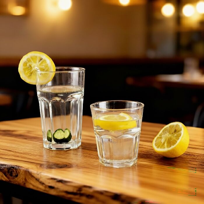 Lot de 12 verres, 6x420 ml et 6x240 ml