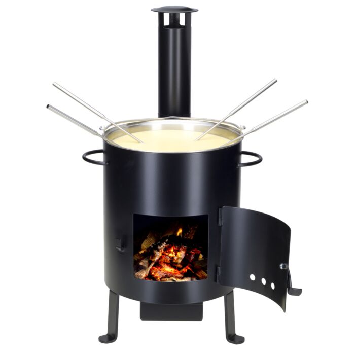 Service à fondue et barbecue Gusto, 10 pièces