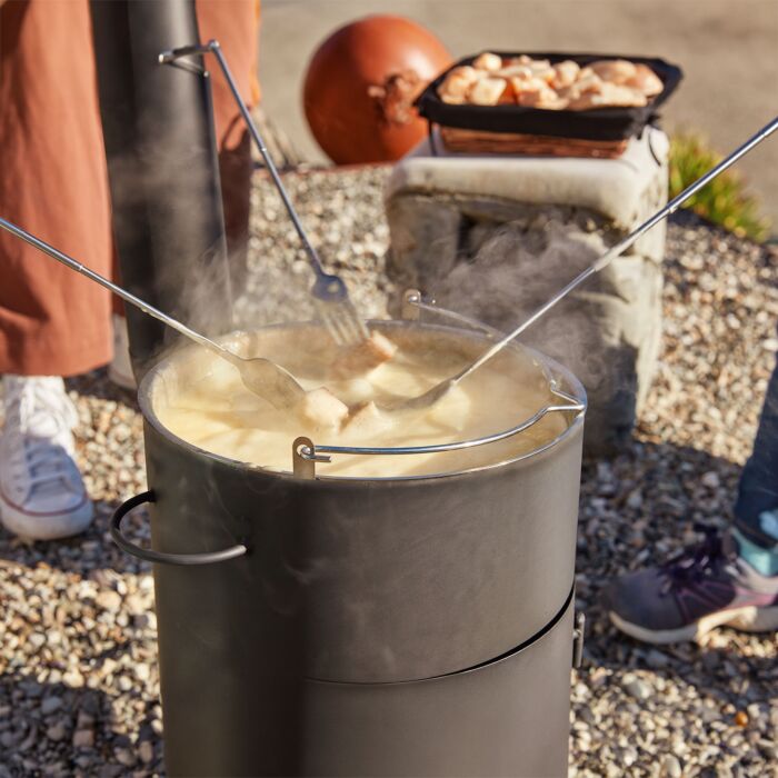 Service à fondue et barbecue Gusto, 10 pièces
