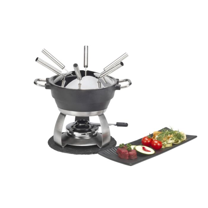 Set à fondue Chelsea pour légumes et viande, 9 éléments