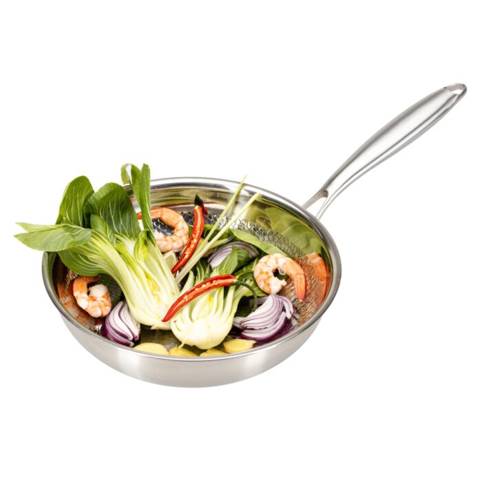 Wok mit Deckel