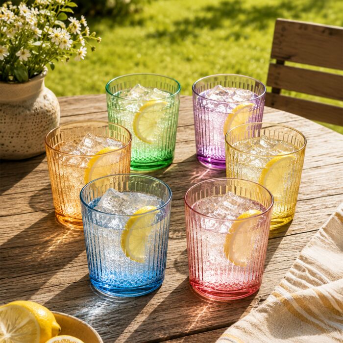 Lot de verres Stripes