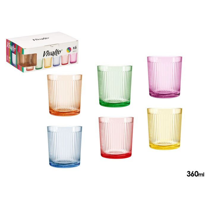Lot de verres Stripes