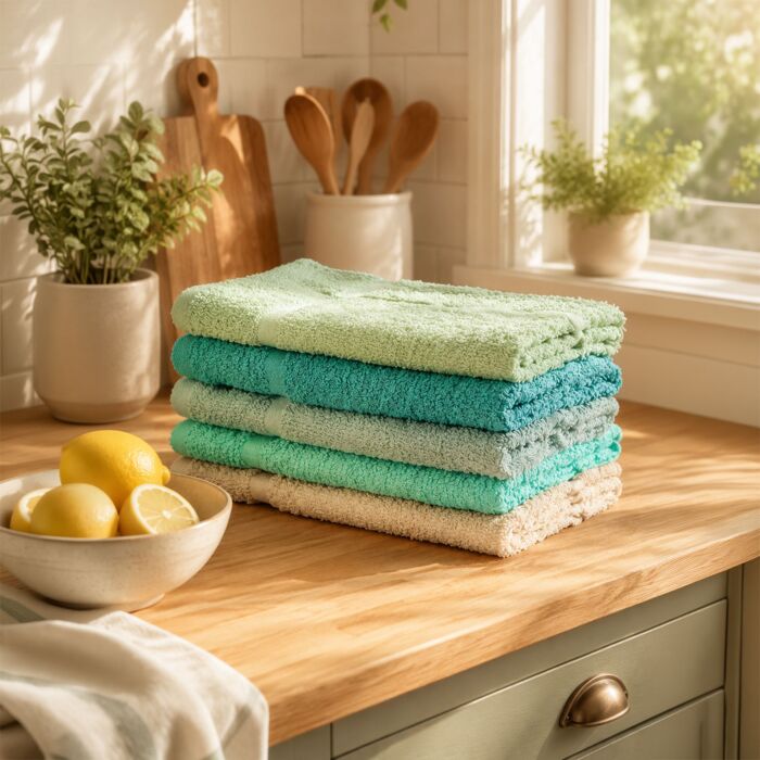 Chiffon de nettoyage en coton 50x50 cm