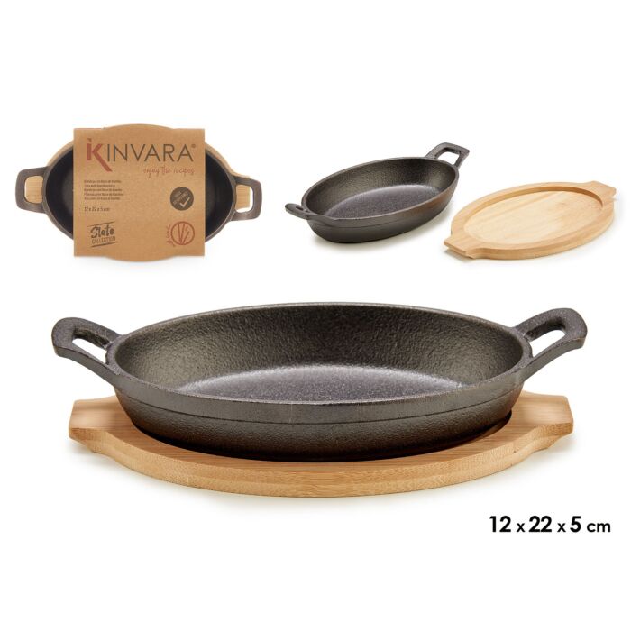 Petite poêle ovale