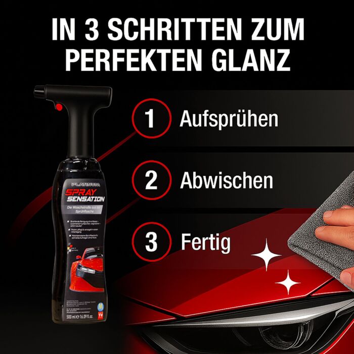 Platinum SpraySensation Autopflege-Set
