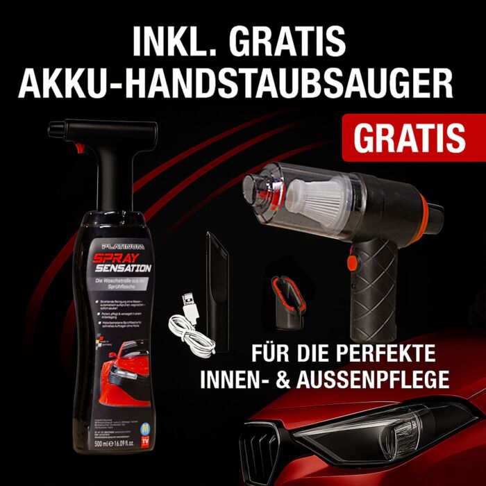 Platinum SpraySensation Autopflege-Set