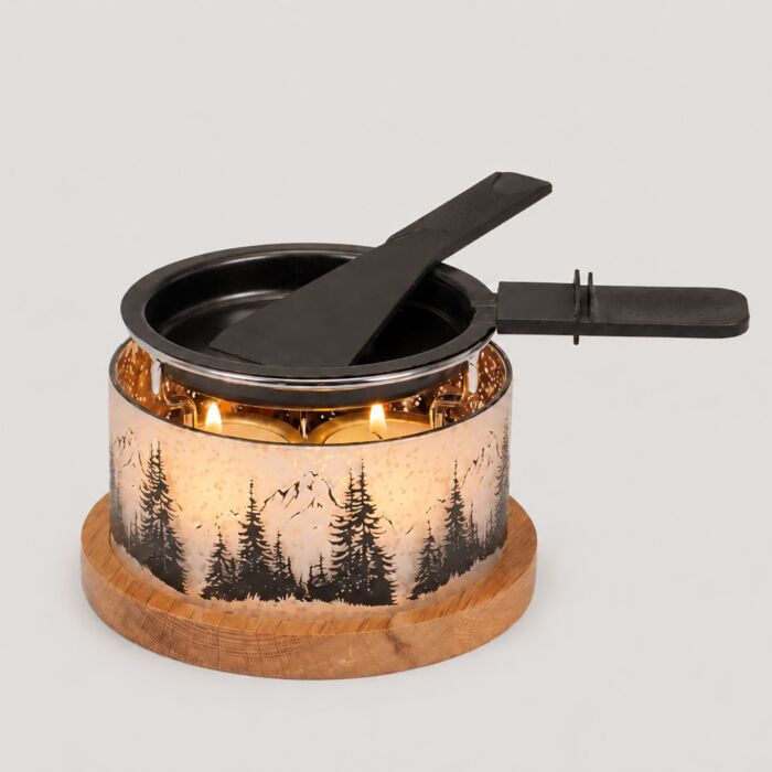 Kerzenraclette Glow Wald