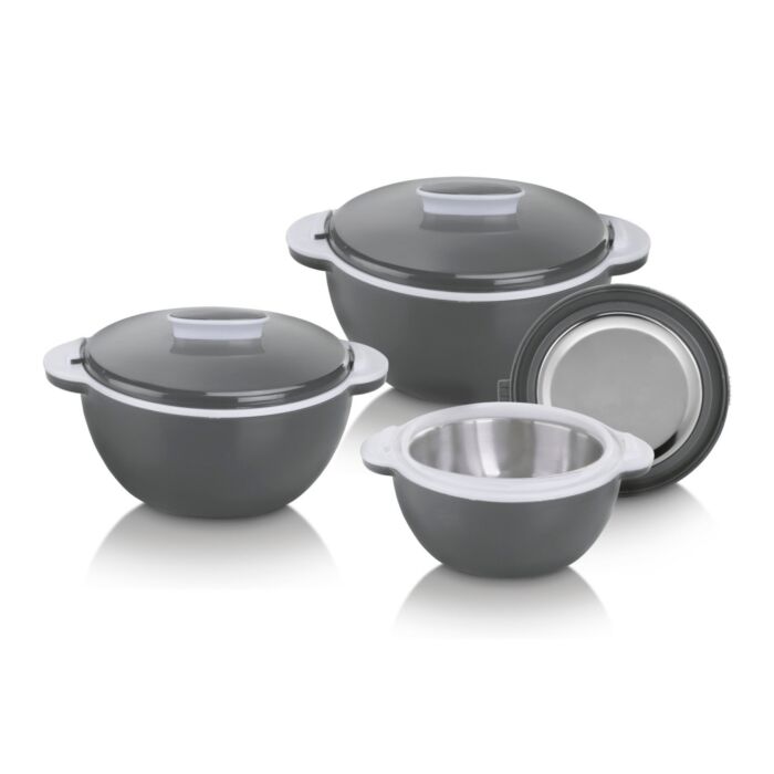 Lot de 3 bols isothermes GOURMETmaxx