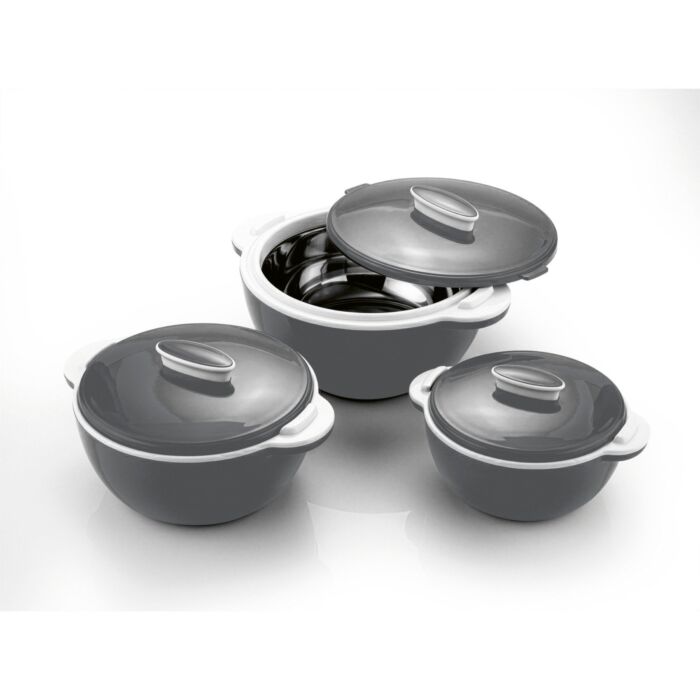 Lot de 3 bols isothermes GOURMETmaxx