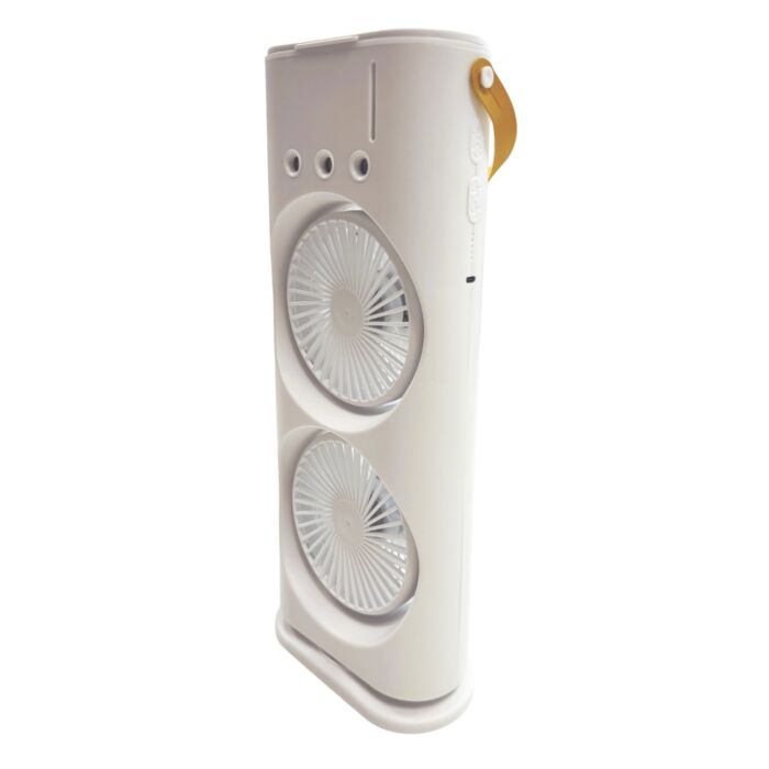 Double Mist Fan: ventilateur brumisateur portable à batterie