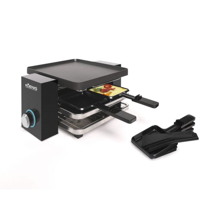 Koenig Raclette-Grill Piano Noir 4