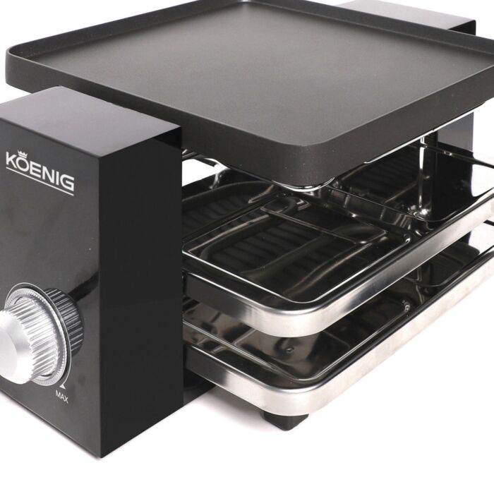 Koenig Raclette-Grill Piano Noir 4