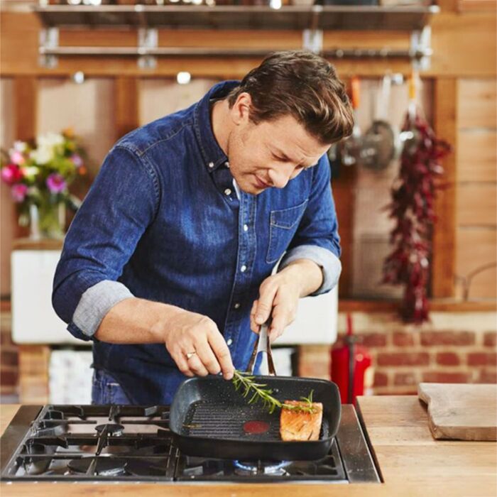 Poêle à griller Tefal à surface rainurée