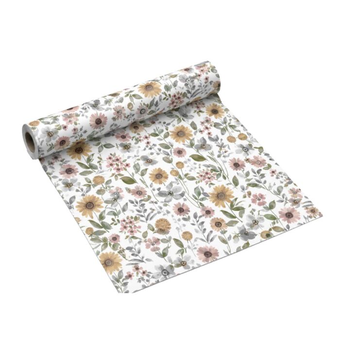 Nappe en vinyle Fleurs sauvages