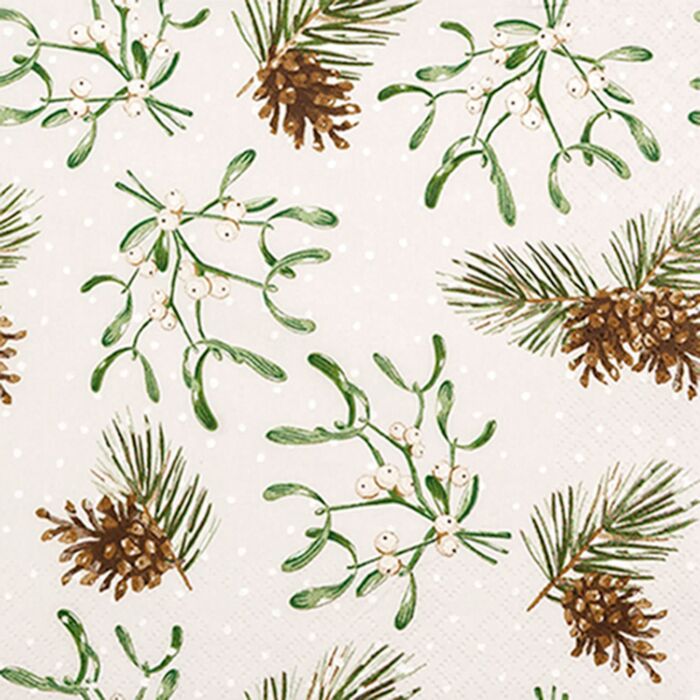 Servietten Sweet Mistletoe