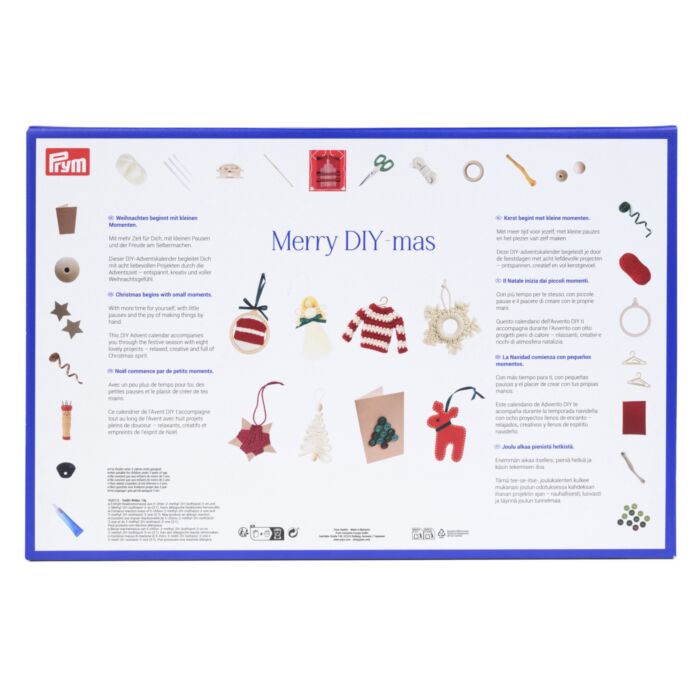 Prym Adventskalender, mit 8 DIY-Projekte