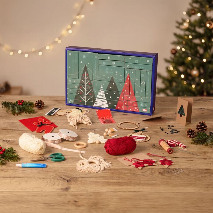 Prym Adventskalender, mit 8 DIY-Projekte