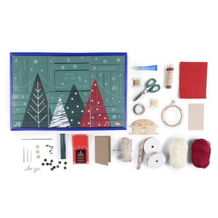 Prym Adventskalender, mit 8 DIY-Projekte